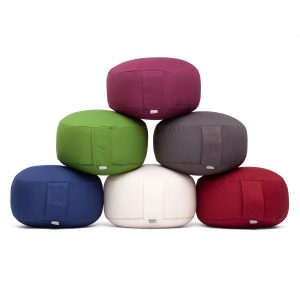 YOGA ZAFU CUSHION – KAPOK FILL