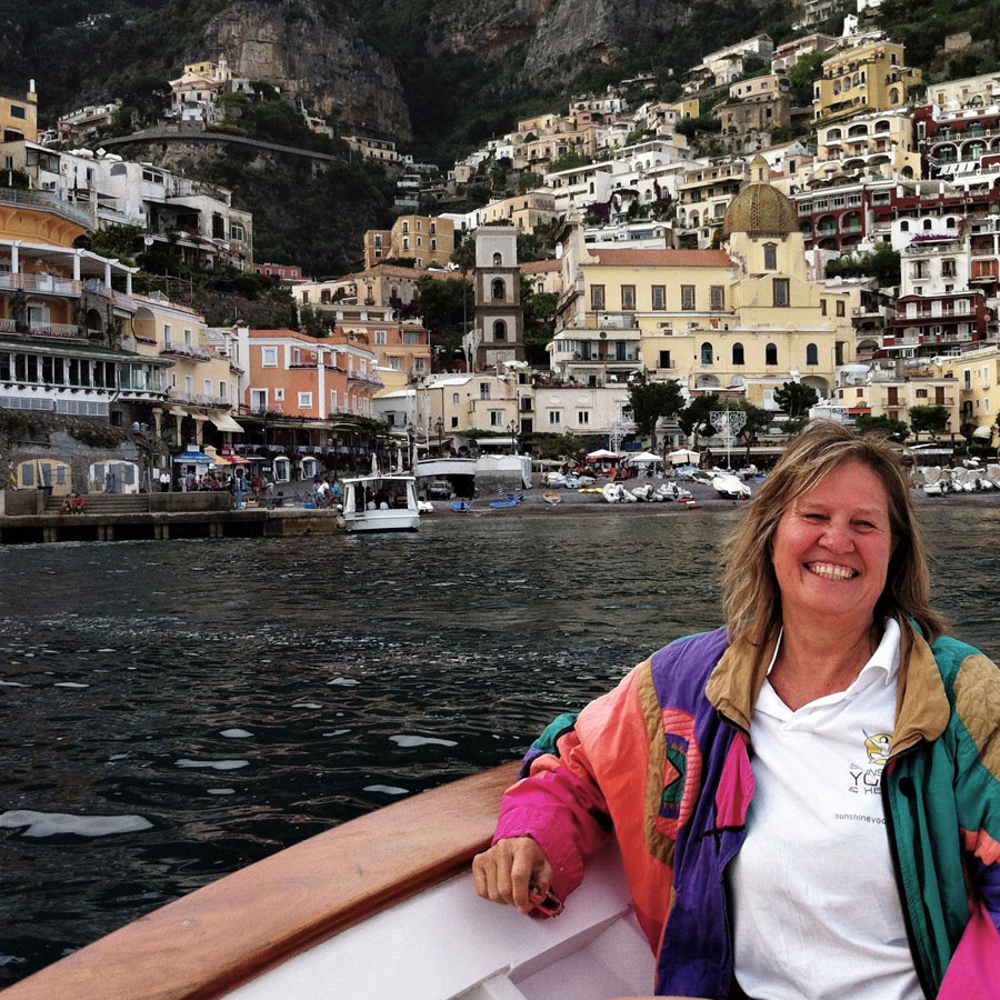 Lyn in Positano Italy